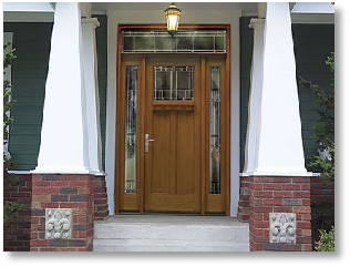 Front Door columns